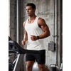 image:imageTACVASEN Mens Workout Tank Tops Sleeveless UPF 50 Summer Sun Shirts Quick Dry for Running Swim Gym Beach03 White