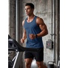 image:imageTACVASEN Mens Workout Tank Tops Sleeveless UPF 50 Summer Sun Shirts Quick Dry for Running Swim Gym Beach05 Blue Grey