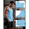 image:imageTACVASEN Mens Workout Tank Tops Sleeveless UPF 50 Summer Sun Shirts Quick Dry for Running Swim Gym BeachWater Blue