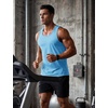 image:imageTACVASEN Mens Workout Tank Tops Sleeveless UPF 50 Summer Sun Shirts Quick Dry for Running Swim Gym BeachWater Blue