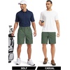 image:imageTACVASEN Mens Hiking Cargo Shorts 7 Quick Dry Lightweight for Outdoors Golf Fishing Stretch Casual with 6 PocketsOlivegreen