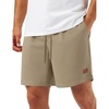image:imageTACVASEN Mens Casual Shorts Waffle 5 Elastic Waist Drawstring Summer Beach Shorts Moisture Wicking SweatShortsDark Khaki