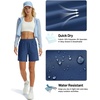 image:imageTACVASEN Womens 5 Hiking Shorts Quick Dry UPF 50 Lightweight Athletic Shorts with Pockets Golf Casual Workout SummerCharcoal Blue