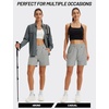 image:imageTACVASEN Womens 5 Hiking Shorts Quick Dry UPF 50 Lightweight Athletic Shorts with Pockets Golf Casual Workout SummerLight Grey