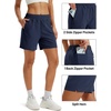 image:imageTACVASEN Womens 5 Hiking Shorts Quick Dry UPF 50 Lightweight Athletic Shorts with Pockets Golf Casual Workout SummerNavy Blue