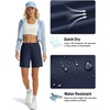 image:imageTACVASEN Womens 5 Hiking Shorts Quick Dry UPF 50 Lightweight Athletic Shorts with Pockets Golf Casual Workout SummerNavy Blue