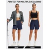 image:imageTACVASEN Womens 5 Hiking Shorts Quick Dry UPF 50 Lightweight Athletic Shorts with Pockets Golf Casual Workout SummerNavy Blue