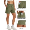 image:imageTACVASEN Womens 5 Hiking Shorts Quick Dry UPF 50 Lightweight Athletic Shorts with Pockets Golf Casual Workout SummerSage Green
