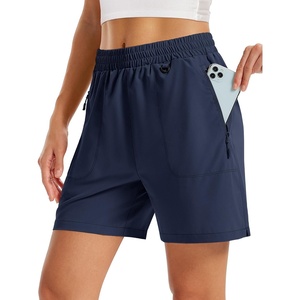 image:imageTACVASEN Womens 5 Hiking Shorts Quick Dry UPF 50 Lightweight Athletic Shorts with Pockets Golf Casual Workout SummerNavy Blue