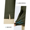 image:imageTACVASEN Mens Polo Shirts Long Sleeve Quick Dry Golf Shirt Lightweight Collared Casual Shirt for Men Work AthleticArmy Green