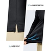 image:imageTACVASEN Mens Polo Shirts Long Sleeve Quick Dry Golf Shirt Lightweight Collared Casual Shirt for Men Work AthleticBlack