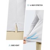 image:imageTACVASEN Mens Polo Shirts Long Sleeve Quick Dry Golf Shirt Lightweight Collared Casual Shirt for Men Work AthleticWhite