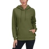 image:imageTACVASEN Womens Thick Hoodie Casual Cotton Fleece Lined Cute Fashion Active Sweatshirt With PocketsArmy Green
