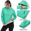 image:imageTACVASEN Womens Thick Hoodie Casual Cotton Fleece Lined Cute Fashion Active Sweatshirt With PocketsMgreen