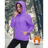 image:imageTACVASEN Womens Thick Hoodie Casual Cotton Fleece Lined Cute Fashion Active Sweatshirt With PocketsPurlpe