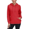 image:imageTACVASEN Womens Thick Hoodie Casual Cotton Fleece Lined Cute Fashion Active Sweatshirt With PocketsTomato Red