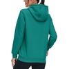 image:imageTACVASEN Womens Thick Hoodie Casual Cotton Fleece Lined Cute Fashion Active Sweatshirt With PocketsVivid Green