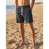 image:imageTACVASEN Men s Casual Shorts 7 Inch Cotton Elastic Waist Drawstring Lightweight Summer Beach Shorts with PocketsDgrey