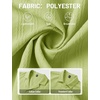 image:imageTACVASEN Mens Casual Button Down Shirts Short Sleeve Cuban Collar Textured Shirt Summer Beach Dress ShirtGreen