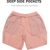 image:imageTACVASEN Mens Cotton Casual Shorts 7 Inch Inseam for Summer Beach Vacation  deep pocketselastic waistvintage drawstringlinen like texturelightweight and soft cottoncasual fit for summer beachPink