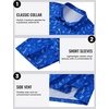 image:imageTACVASEN Mens Golf Shirts Short Sleeve Dry Fit Polo Shirt Performance Print Patterns Collared Casual Shirt for Men AthleticGolf Royal Blue