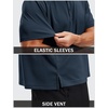image:imageTACVASEN Mens Polo Shirts Short Sleeve Dry Fit Golf Shirt Collared Moisture Wicking Performance for Work Casual BusinessNavy