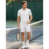 image:imageTACVASEN Mens Polo Shirts Short Sleeve Dry Fit Golf Shirt Collared Moisture Wicking Performance for Work Casual BusinessWhite