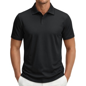 image:imageTACVASEN Mens Polo Shirts Short Sleeve Dry Fit Golf Shirt Collared Moisture Wicking Performance for Work Casual BusinessBlack