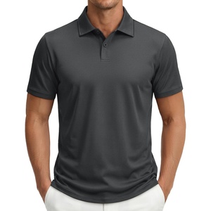 image:imageTACVASEN Mens Polo Shirts Short Sleeve Dry Fit Golf Shirt Collared Moisture Wicking Performance for Work Casual BusinessDarkgrey