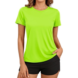 image:imageTACVASEN Womens Short Sleeve Workout Shirts UPF 50 Sun Protection Quick Dry Athletic Tops for Running Gym Tee03 Fgreen