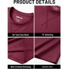 image:imageTACVASEN Mens Cotton TShirts Short Sleeve Crew Neck Soft Comfort Basic  Casual plain loose fitxstitch designlightweight textured fabricdaily outfitsports and beach vacations07 Wine Red