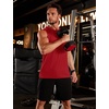 image:imageTACVASEN Mens Sleeveless Shirts Quick Dry Tank Tops for Men Sun Protection UPF 50 Athletic Gym Workout Muscle Shirts20 Red