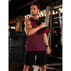 image:imageTACVASEN Mens Sleeveless Shirts Quick Dry Tank Tops for Men Sun Protection UPF 50 Athletic Gym Workout Muscle Shirts21 Wine Red