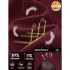 image:imageTACVASEN Mens Sleeveless Shirts Quick Dry Tank Tops for Men Sun Protection UPF 50 Athletic Gym Workout Muscle Shirts21 Wine Red