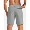 image:imageTACVASEN Mens Summer Outdoor Shorts Quick Dry Water Resistant Cargo Casual Golf Work Hiking Shorts NO Belt01 Light Grey