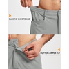 image:imageTACVASEN Mens Summer Outdoor Shorts Quick Dry Water Resistant Cargo Casual Golf Work Hiking Shorts NO Belt01 Light Grey