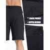 image:imageTACVASEN Mens Summer Outdoor Shorts Quick Dry Water Resistant Cargo Casual Golf Work Hiking Shorts NO Belt02 Black