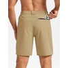 image:imageTACVASEN Mens Summer Outdoor Shorts Quick Dry Water Resistant Cargo Casual Golf Work Hiking Shorts NO Belt03 Khaki