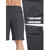 image:imageTACVASEN Mens Summer Outdoor Shorts Quick Dry Water Resistant Cargo Casual Golf Work Hiking Shorts NO Belt05 Grey