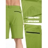 image:imageTACVASEN Mens Summer Outdoor Shorts Quick Dry Water Resistant Cargo Casual Golf Work Hiking Shorts NO BeltFruit Green