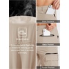 image:imageTACVASEN Mens Summer Outdoor Shorts Quick Dry Water Resistant Cargo Casual Golf Work Hiking Shorts NO BeltLight Khaki