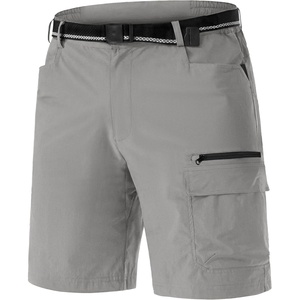 image:imageTACVASEN Mens Summer Outdoor Shorts Quick Dry Water Resistant Cargo Casual Golf Work Hiking Shorts NO Belt01 Light Grey