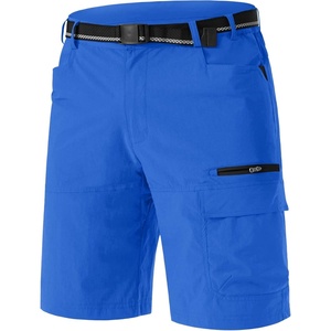 image:imageTACVASEN Mens Summer Outdoor Shorts Quick Dry Water Resistant Cargo Casual Golf Work Hiking Shorts NO BeltColor Blue