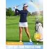 image:imageTACVASEN Womens Polo Shirts Long Sleeves Golf Tops V Neck Collared Shirt  Quick Dry Lightweight UPF 50 Sun Protection Breathable Active Tennis Business Work Daily Wear03navy