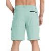image:imageTACVASEN Mens Summer Outdoor Shorts 710 Cargo Casual Golf Hiking  Lightweight Quick Dry Water Resistant Stretch Breathable Moisture Wicking 5 Pockets Dress Fishing Travel Work No BeltLlakeblue