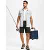 image:imageTACVASEN Mens Summer Outdoor Shorts 710 Cargo Casual Golf Hiking  Lightweight Quick Dry Water Resistant Stretch Breathable Moisture Wicking 5 Pockets Dress Fishing Travel Work No Belt02 Black