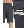 image:imageTACVASEN Mens Summer Outdoor Shorts 710 Cargo Casual Golf Hiking  Lightweight Quick Dry Water Resistant Stretch Breathable Moisture Wicking 5 Pockets Dress Fishing Travel Work No Belt05 Grey