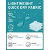 image:imageTACVASEN Mens Summer Outdoor Shorts 710 Cargo Casual Golf Hiking  Lightweight Quick Dry Water Resistant Stretch Breathable Moisture Wicking 5 Pockets Dress Fishing Travel Work No BeltLake Blue