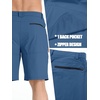 image:imageTACVASEN Mens Summer Outdoor Shorts 710 Cargo Casual Golf Hiking  Lightweight Quick Dry Water Resistant Stretch Breathable Moisture Wicking 5 Pockets Dress Fishing Travel Work No BeltBlue Grey