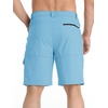 image:imageTACVASEN Mens Summer Outdoor Shorts 710 Cargo Casual Golf Hiking  Lightweight Quick Dry Water Resistant Stretch Breathable Moisture Wicking 5 Pockets Dress Fishing Travel Work No BeltSky Blue
